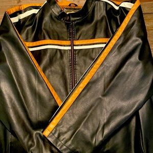 Adult Men Leather Jacket